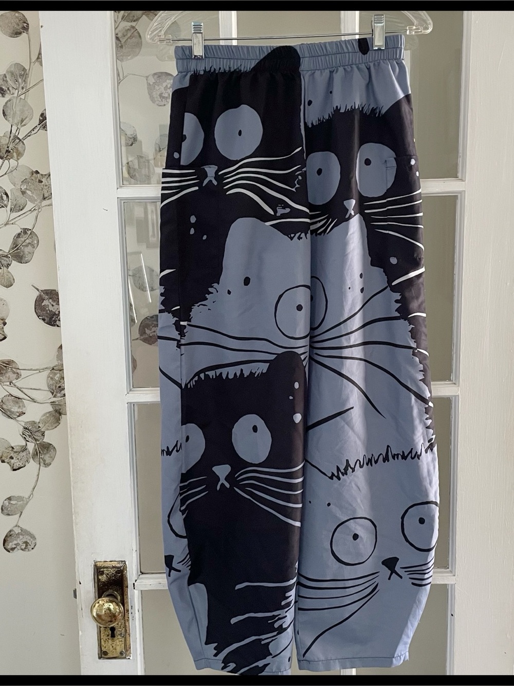 🆕 Playful Cat-Print Pajama Pants